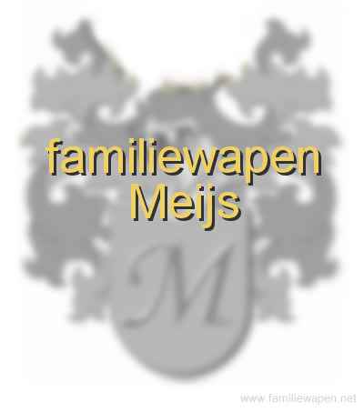 familiewapen Meijs