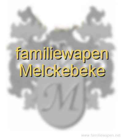 familiewapen Melckebeke