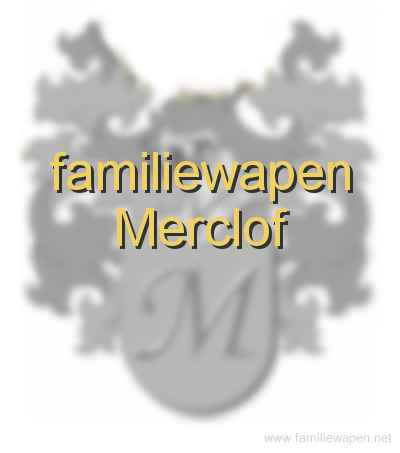 familiewapen Merclof