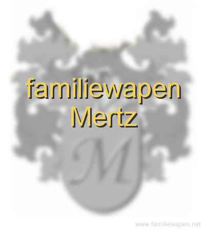 familiewapen Mertz