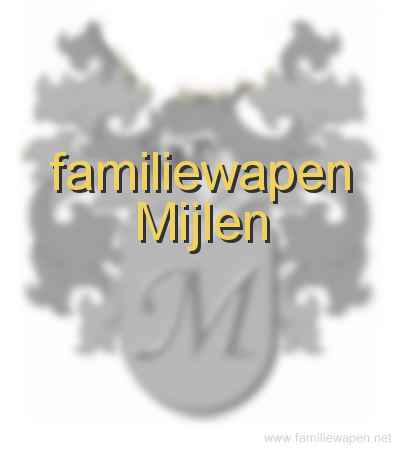 familiewapen Mijlen