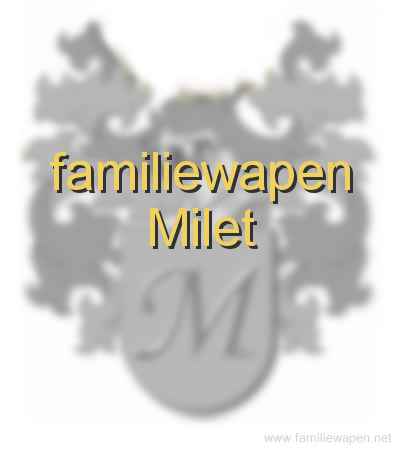 familiewapen Milet