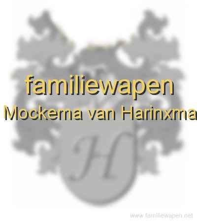 familiewapen Mockema van Harinxma