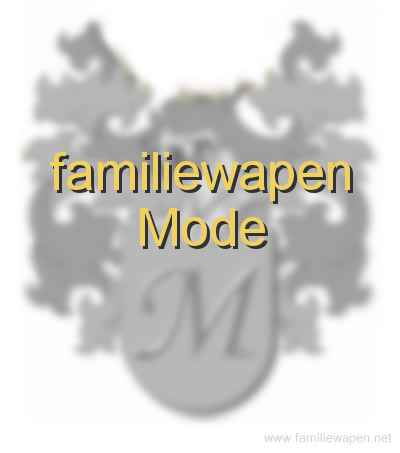 familiewapen Mode