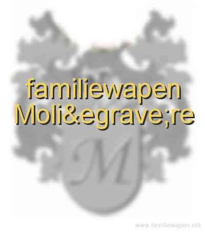 familiewapen Molière