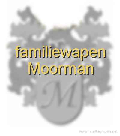 familiewapen Moorman