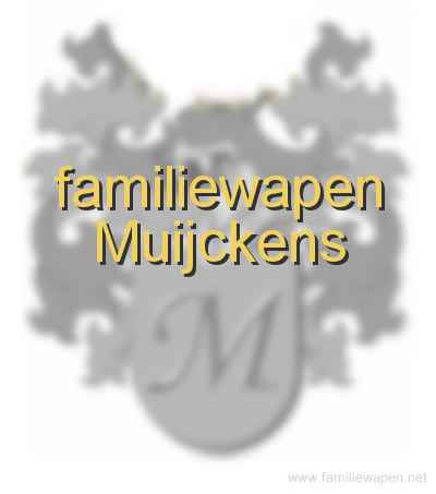 familiewapen Muijckens