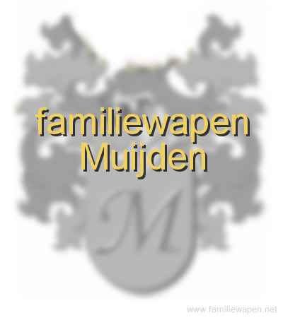 familiewapen Muijden