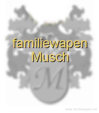 familiewapen Musch