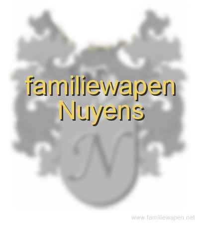 familiewapen Nuyens