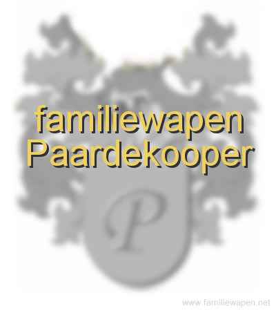 familiewapen Paardekooper