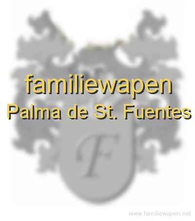 familiewapen Palma de St. Fuentes