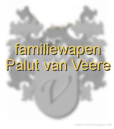 familiewapen Palut van Veere