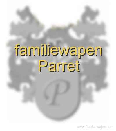 familiewapen Parret