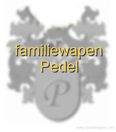 familiewapen Pedel