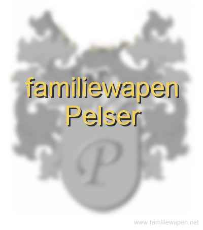 familiewapen Pelser