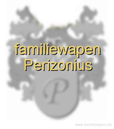 familiewapen Perizonius