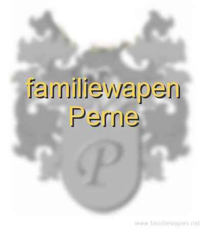 familiewapen Perne