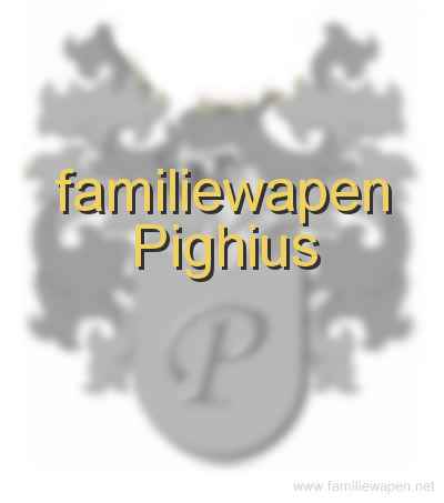 familiewapen Pighius