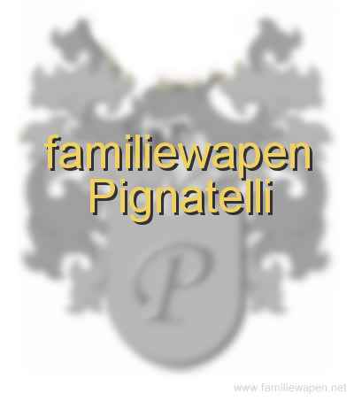 familiewapen Pignatelli