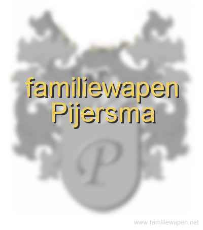 familiewapen Pijersma