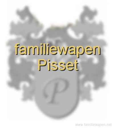 familiewapen Pisset