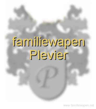 familiewapen Plevier