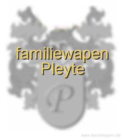 familiewapen Pleyte