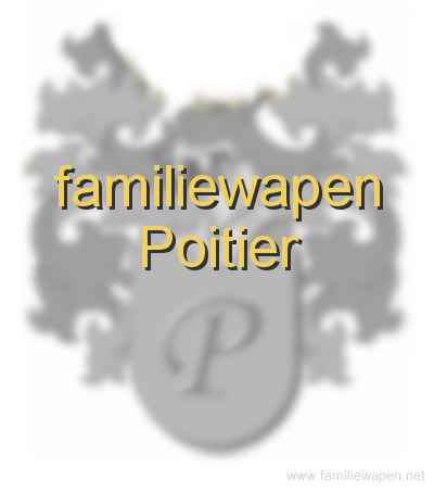 familiewapen Poitier