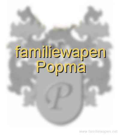 familiewapen Popma