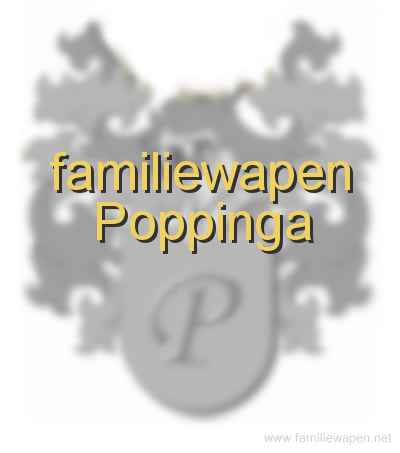 familiewapen Poppinga