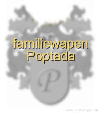 familiewapen Poptada