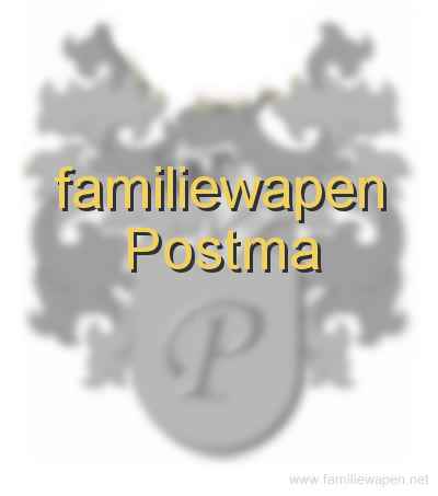 familiewapen Postma