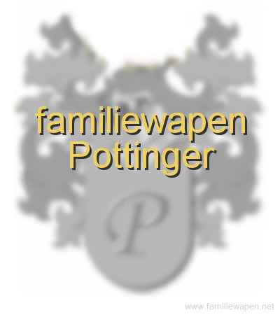 familiewapen Pottinger