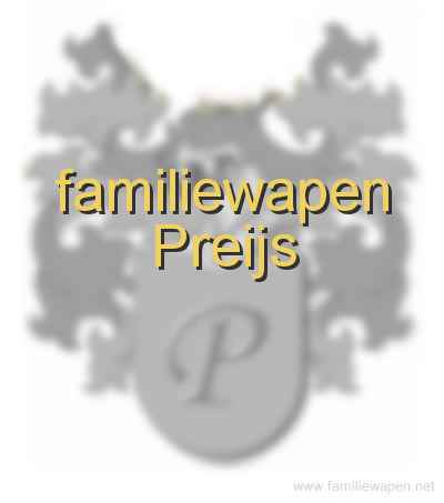 familiewapen Preijs