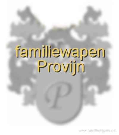 familiewapen Provijn