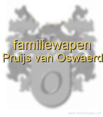 familiewapen Pruijs van Oswaerd