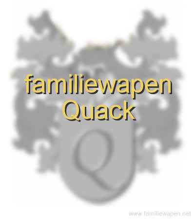 familiewapen Quack