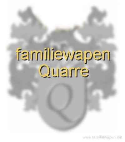 familiewapen Quarre