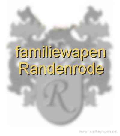 familiewapen Randenrode