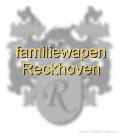 familiewapen Reckhoven