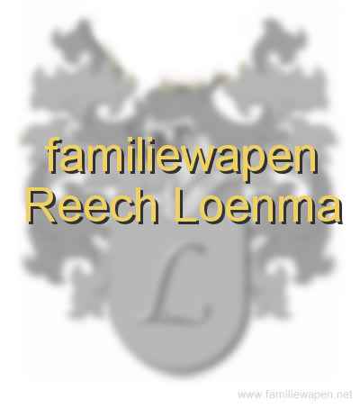 familiewapen Reech Loenma