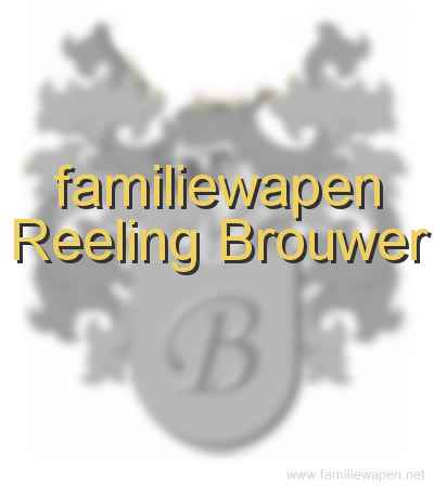 familiewapen Reeling Brouwer