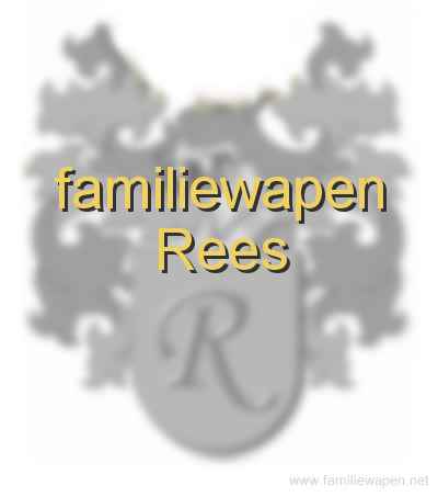 familiewapen Rees