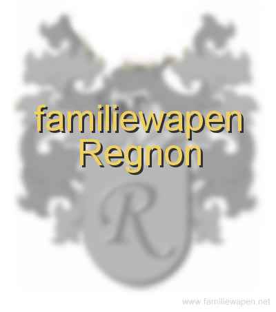 familiewapen Regnon