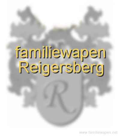 familiewapen Reigersberg