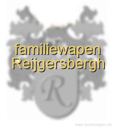 familiewapen Reijgersbergh