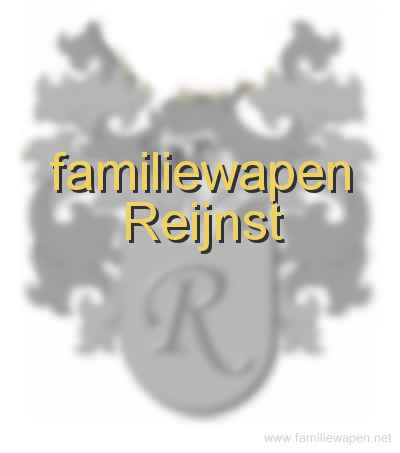 familiewapen Reijnst