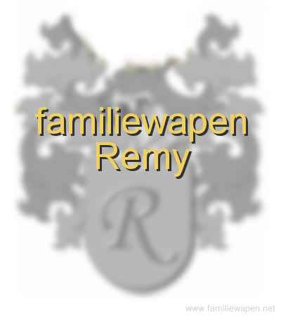 familiewapen Remy