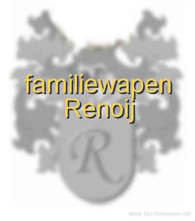 familiewapen Renoij